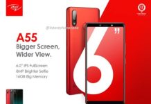 Itel A55 Review, Full Specs and Price In Nigeria A new affordable iTel Android smartphone has now been launched. Check out iTel A55 full specifications, and price in Nigeria