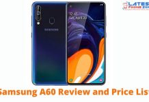 Samsung A60 Review and Price List Samsung A60 Review and Price List