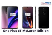 One Plus 6T McLaren Edition One Plus 6T McLaren Edition