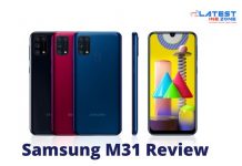 Samsung M31 Review 2020 Samsung M31 Review