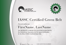 What is Certified Lean Six Sigma Green Belt Certified Six Sigma Green Belt