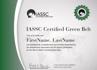 What is Certified Lean Six Sigma Green Belt Certified Six Sigma Green Belt