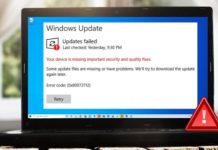 Your Device is Missing Important Security and Quality Fixes your device is missing important security and quality fixes