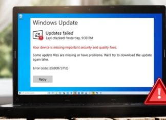 Your Device is Missing Important Security and Quality Fixes your device is missing important security and quality fixes