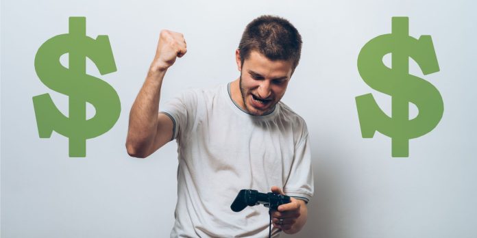 money money from video games
