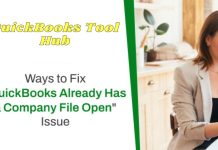 What Is The Solution To The QuickBooks Already Has A Company File Open Issue? quickbooks-already-has-a-company-file-open