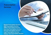 Transcription Services Provider
