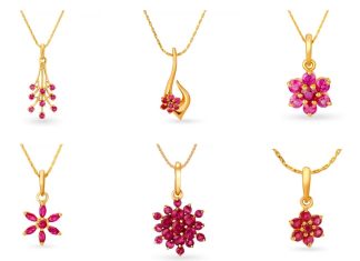 15 Beautiful Ruby Pendant Designs for Women’s in Trend