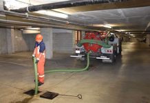How is the underground parking lot cleaning carried out? How is the underground parking lot cleaning carried out?