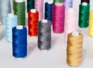 Salt, sweat, and sea. Corrosion and wicking tests for marine and beach footwear sewing machine thread